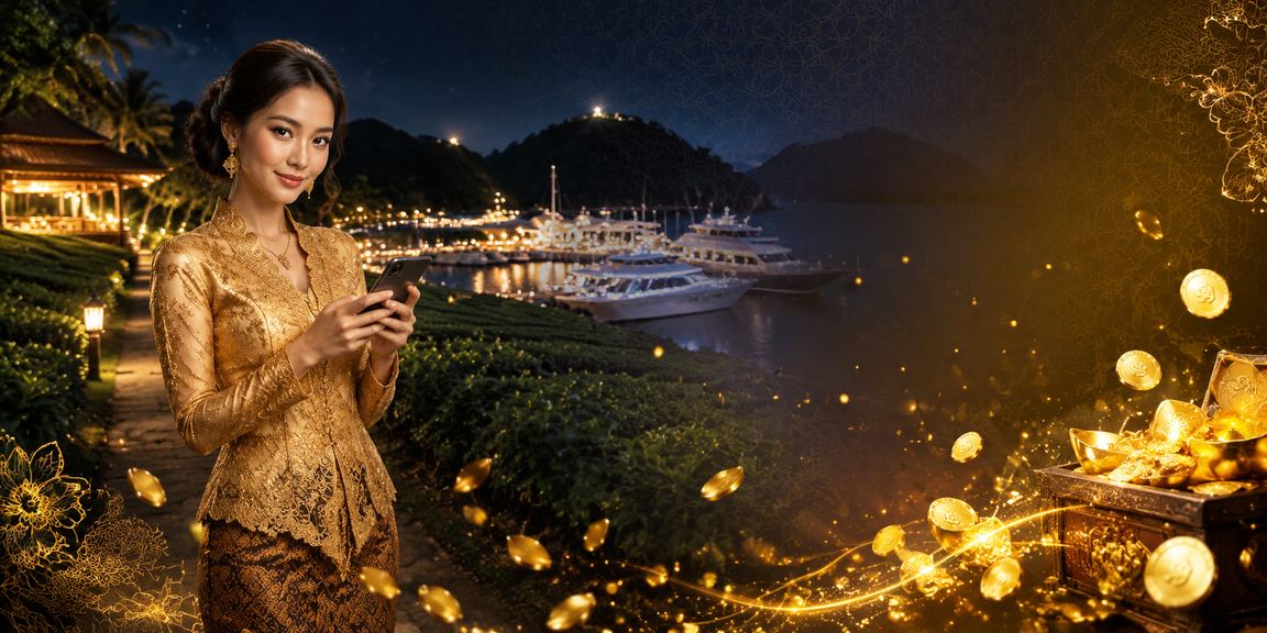 Pengguna menikmati kasino mudah alih di Langkawi dengan antaramuka moden berinspirasikan kebaya tradisional